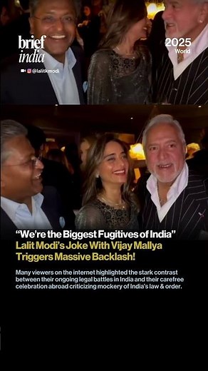 Lalit Modi’s ‘Fugitives’ Joke With Vijay Mallya Sparks Public Outrage