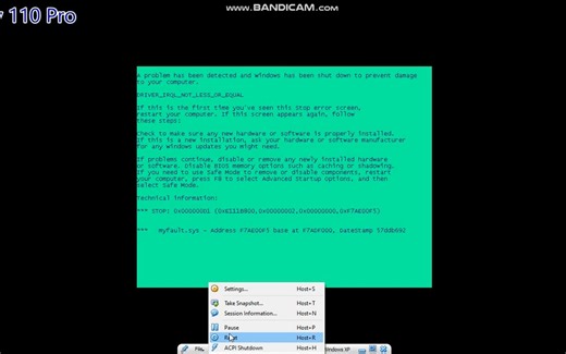 Car Logo Do Drugs Has Rainbow Screen of Death VM (Windows XP x86)