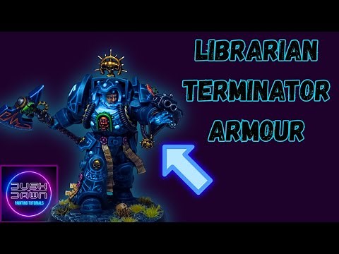 How to Paint LIBRARIAN TERMINATOR ARMOUR 40K