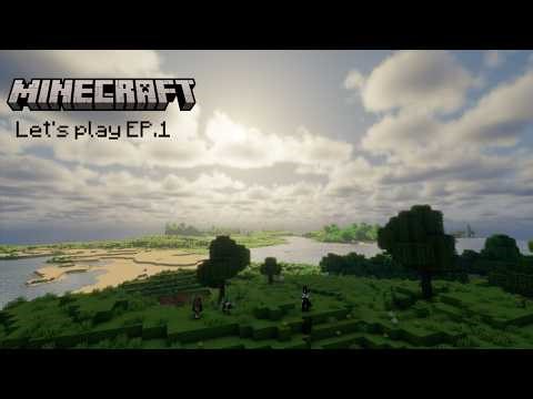 Minecraft -Hardcore Let's Play- EP.1 A New Beginning (Relaxing gameplay)