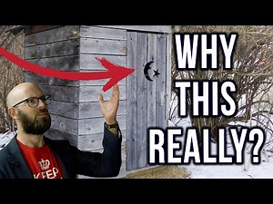 The Real Reason Outhouses Have a Crescent Moon