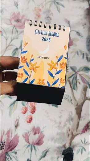 Mini Desk Calendar Review ✨ | Factory Notes 2026 | Worth It?