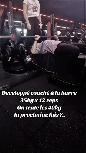 Développé couché, on essaye !