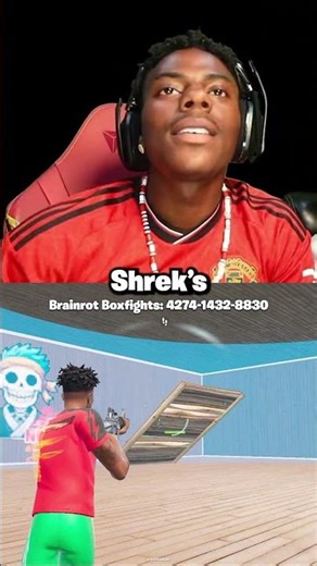 iShowSpeed Reacts to "SHREK" in Fortnite 🤣