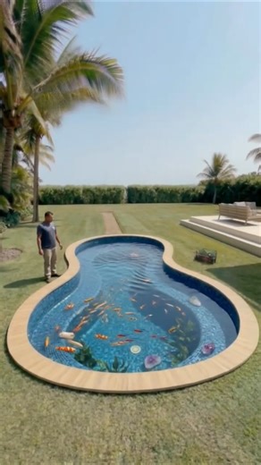 I Built a Giant Guitar Pool in My Backyard