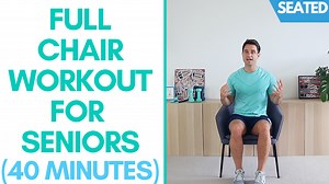 Full Chair Workout For Seniors | Get Moving — More Life Health - Seniors Health & Fitness