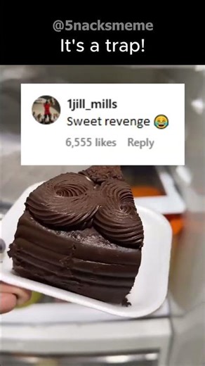 Never trust leftover cake in the fridge ever 💀