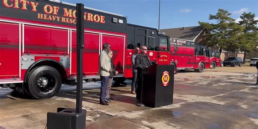 Monroe Fire Department introduces new truck equipped with unique tools