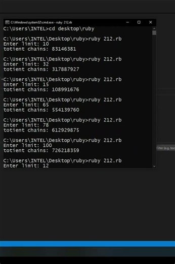 ruby | Euler project 'Totient Chains' | CodeLearning