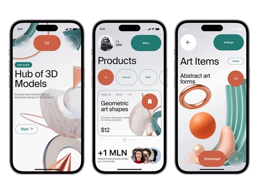 Sculpt – Mobile App Design Concept