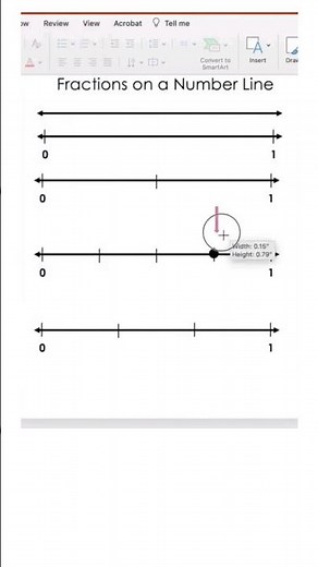 Fractions on a number line- make your own math activity! #elementarymath #mathresources #powerpoint