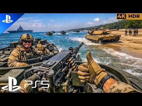 (PS5) U.S. NAVY ASSAULT ON SINGAPORE | REALISTIC ULTRA GRAPHIC GAMEPLAY [4K60FPS HDR] Battlefield 4