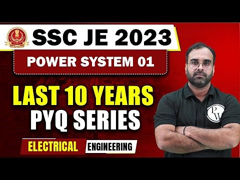Power System 01 | SSC JE Previous Year Question Paper | Electrical Engineering | SSC JE 2023