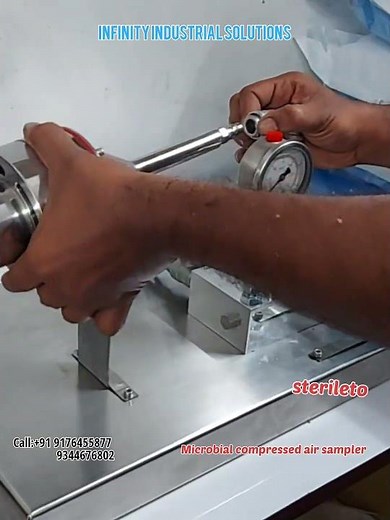 MICROBIAL COMPRESSED AIR SAMPLER VIDEO 03
