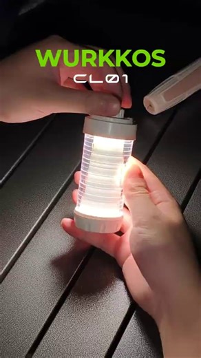 This Lantern Changes Color AND Lights Up Your Campsite #camping #gadgets #wurkkos #everydaycarrygear