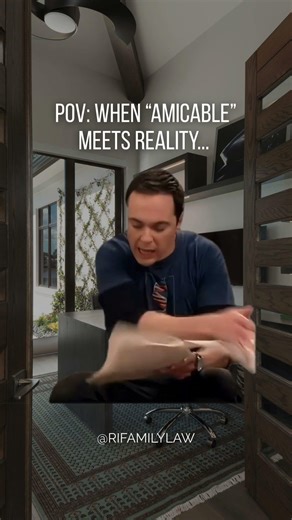 POV: When “amicable” meets reality