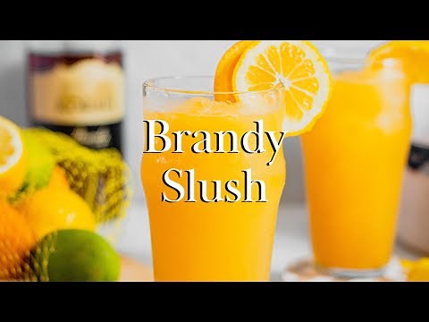 Brandy Slush Recipe (Wisconsin Classic Cocktail!)