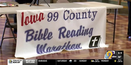 11th annual Bible Reading Marathon begins at Capitol