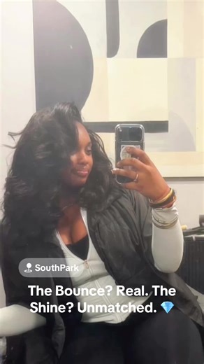 If your hair doesn't move like this... we need to talk. 📞 Healthy hair is the only vibe we're on this year. 🥂 Looking for Faux Middle Part Sewn, My calendar is officially open. 📅 Tap the link in my bio to secure your spot! #CharlotteHair #CharlotteHairstylist #CLTStylist #CharlotteSilkPress #CLTHair