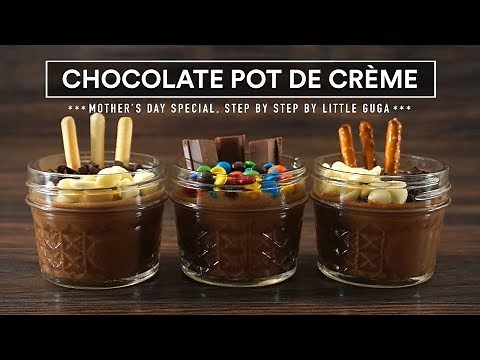 Chocolate POT DE CRÈME Sous Vide - Mother's Day Special!