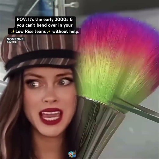 POV It’s the #early2000s & you can’t bend over in your Low Rise Jeans without help. #nostalgia