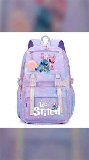 AliExpress - Adorable Stitch Backpack for Girls: Perfect for School, Travel & More! #AliExpress #Sti