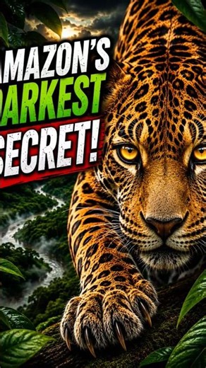 3 Amazon Rainforest Facts That Sound Fake... But Are 100% Real! 🌿😱 #Shorts #DidYouKnow #NatureFacts