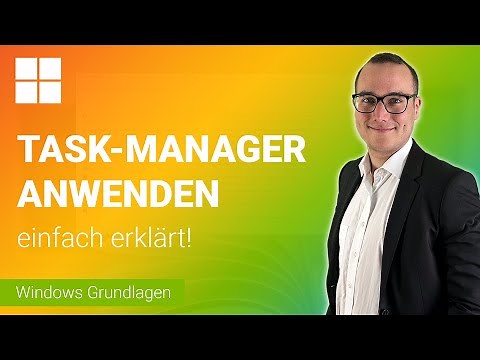 TASK MANAGER simply explained | Learn Windows (basic functions) ✅