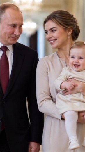 Putin & Alina Kabaeva Walking | Cute Baby Moments #Shorts