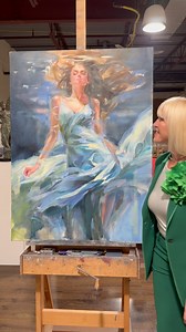 Hi, I'm an artist Anna! Here is my new oil painting called "In the Flow of Light", it belongs to my underwater collection "Weightless"🌊 Sense of relaxation, calmness, and inner light✨ Please share you thought about this painting? #oilpainting #painting #art #artwork #drawing #design #interior #paintingoftheday #style #underwater #interiordesign #contemporaryart | ANNA ART Publishing