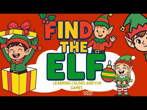 Find the Elf | Learning Colors for Kids