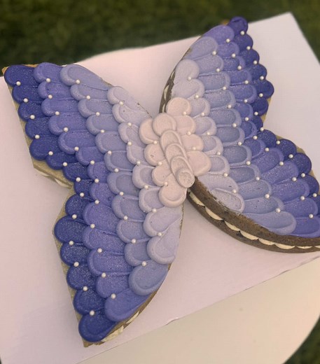 Butterfly Cookie Cake Decorating Tutorial