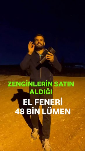 Koleksiyonluk ultra üst seviye 48 bin lümen soğutma fanlı el feneri. Sipariş linki profilimde. 😀 | Güçlü El Fenerleri