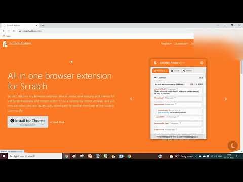 How to Install Scratch Addons.