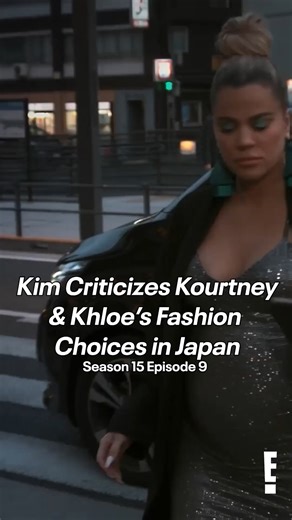Kourtney & Khloé tried to have fun with their fashion in Japan. Kim said, “Absolutely not.”🙅🏻‍♀️ #KUWTK #KeepingUpWithTheKardashians | Kards Katch Up