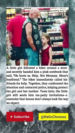 A Little Girl Secretly Asked This Biker for Help ❤️