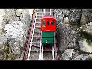 The Water Powered Funicular Railway at Bekonscot Model Village!