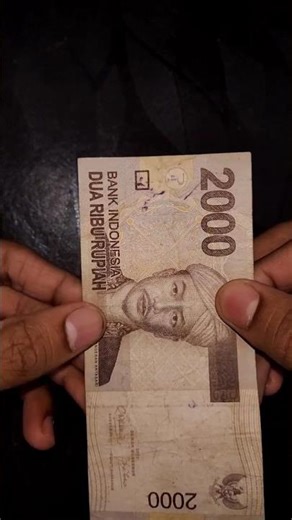 Indonesian currency 2000 note #indonesia #shorts #currency