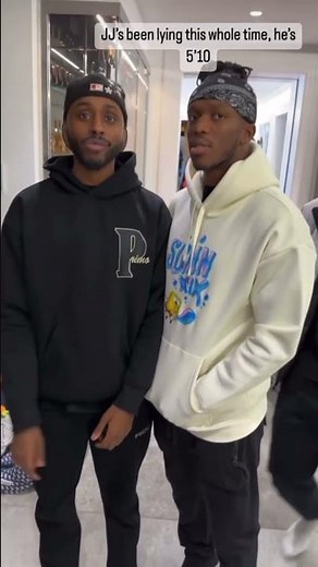 KSI’S HEIGHT FINALLY REVEALED