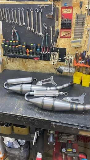 Изготовление резонатора на скутер за минуту #shotrs #workshop #сварка #motorcycle #ремонт #diy
