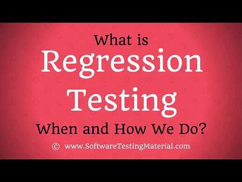What is Regression Testing? When & How We Do Regression Testing?