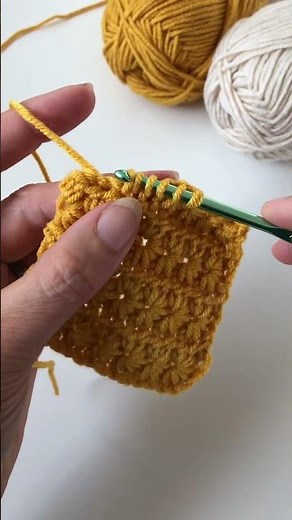 Easy Crochet Stitches - Star Stitch #crochet #shortscrochet #crocheting