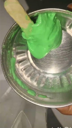 clay se slime kaise banaye aao sikhate hain 💚 #slime #slimeasmr #slimevideo @slimewithme