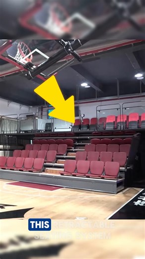 882K views · 6.4K reactions | Theater-to-Court Transformations This innovative retractable seating system instantly converts theaters into basketball courts or sports arenas in minutes! Perfect for concerts, conferences, and exhibitions, it combines flexibility, speed, and efficiency to maximize event space. Experience the future of multifunctional venues today! Credits:@avantseating /YT #EventInnovation #SmartDesign #FlexibleSpaces #theatre #Seat | OnyN News | Facebook