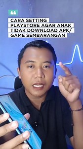 Cara seting PlayStore agar anak anak tidak bisa download game atau apk sembarangan #fyp #tipsandroid #tutorial #tipsandtricks | Zumar Achmed