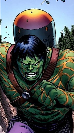 Hulk carried a live nuke! #Hulk #comics