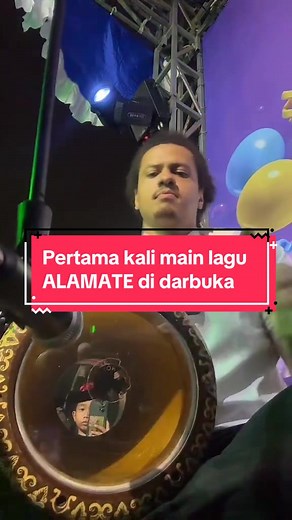 Master Hasan Az Zahir Main Lagu Alamate di Darbuka
