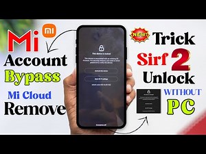 Solve *Activate This Device* Mi account lock Permanent bypass | While STABLE to BETA account Remove