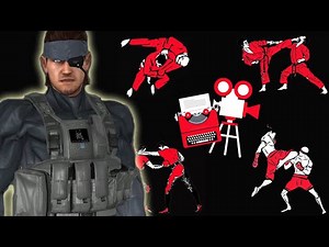 Solid Snake vs Liquid Ocelot Metal Gear Solid 4 - Fight Scene Breakdown