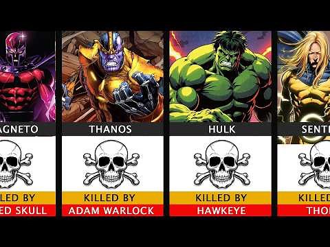 The Most Brutal Deaths in Marvel History - Who Killed Whom?